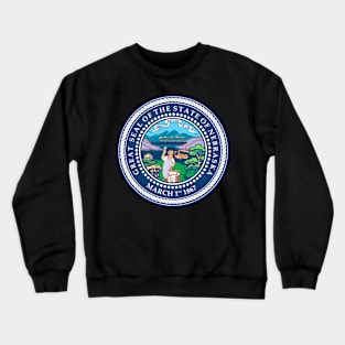 Nebraska Coat of Arms Crewneck Sweatshirt